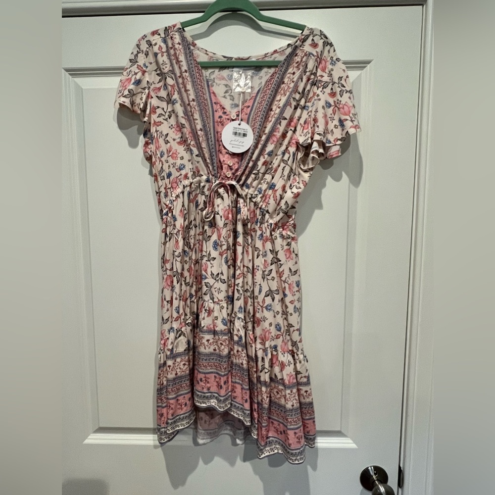 NWT Petal and Pup flowy mini dress size US 10
